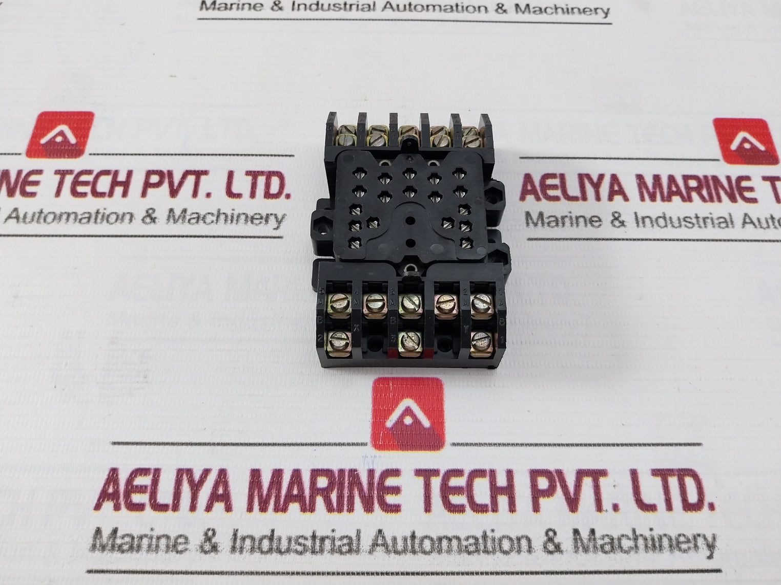 Societe’ Electro-Nav Evpl 5 Relay Base