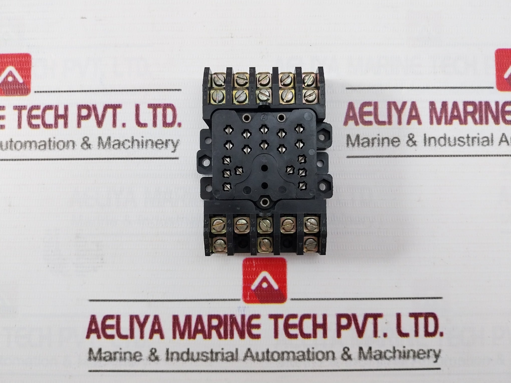 Societe’ Electro-Nav Evpl 5 Relay Base