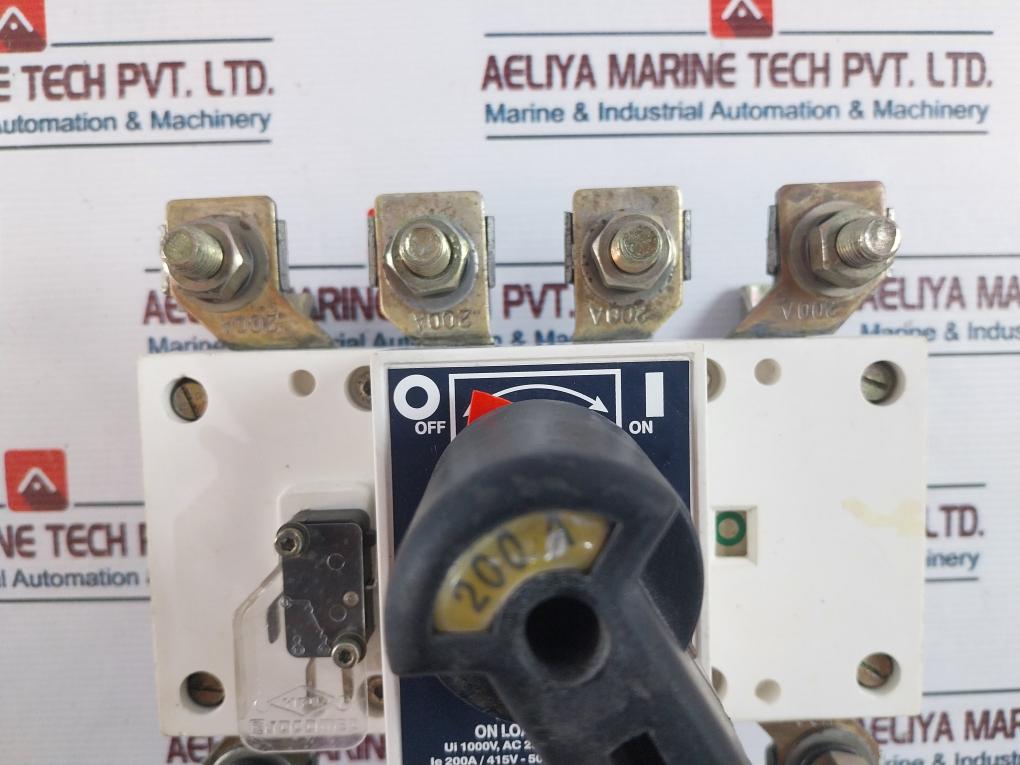 Socomec 200A-4 Pole On Load Isolator