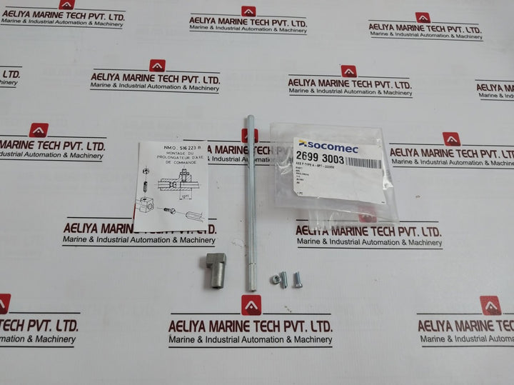 Socomec 2699 3003 Shaft For Handle Switch Disconnector Axe F Type A-6P7-200Mm