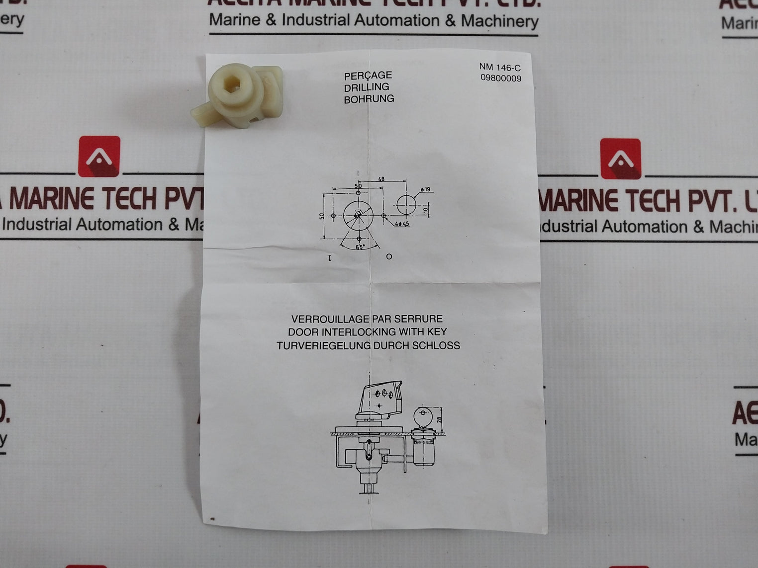Socomec 2699 5015 Operating Handle Accessory Kit Nm 146-c