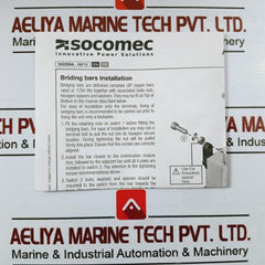 Socomec 95034010 Remotely Operated Transfer Switch 95034010sl 50/60hz