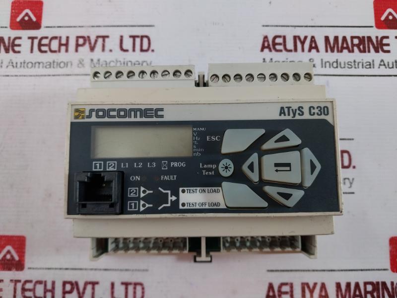 Socomec Atys C30 Automatic Transfer Switch Controller