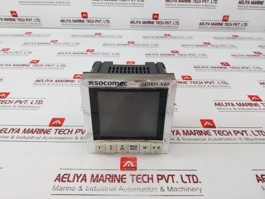 Socomec Diris A40 Multifunction Meter 48250A40 110-400V~ 50/60Hz (Not Working)