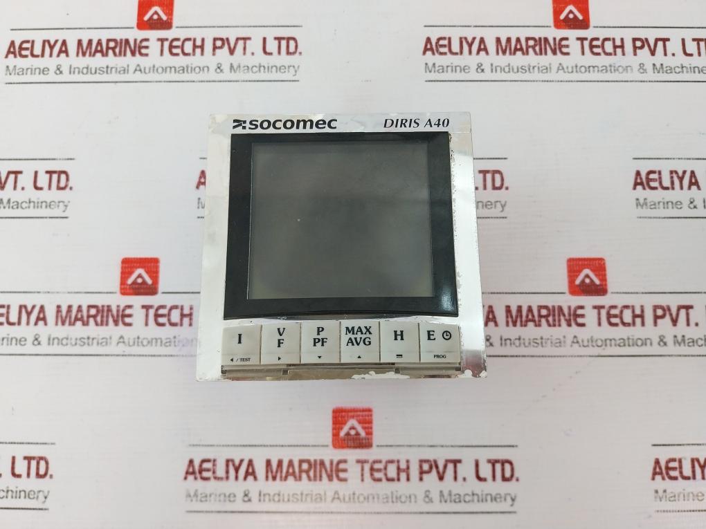 Socomec Diris A40 Multifunction Meter 48250A40 110-400V~ 50/60Hz (Not Working)