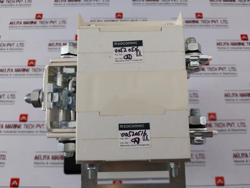 Socomec Mcos-4P-200A Pole Bypass Changeover Switch 125A-1600A 230Vac