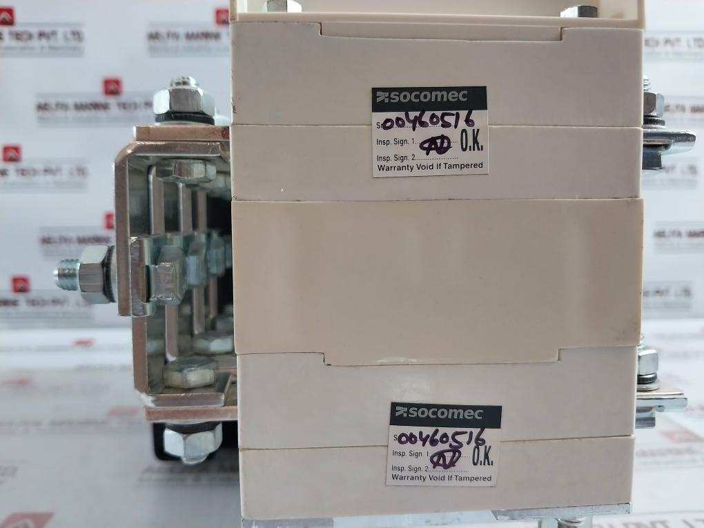 Socomec Mcos 125A Remotely Operated Transfer Switch Motor 230V Ac