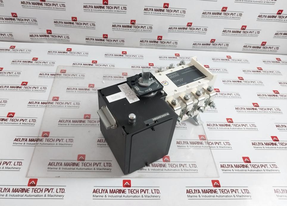 Socomec Mcos 125A Remotely Operated Transfer Switch Motor 230V Ac