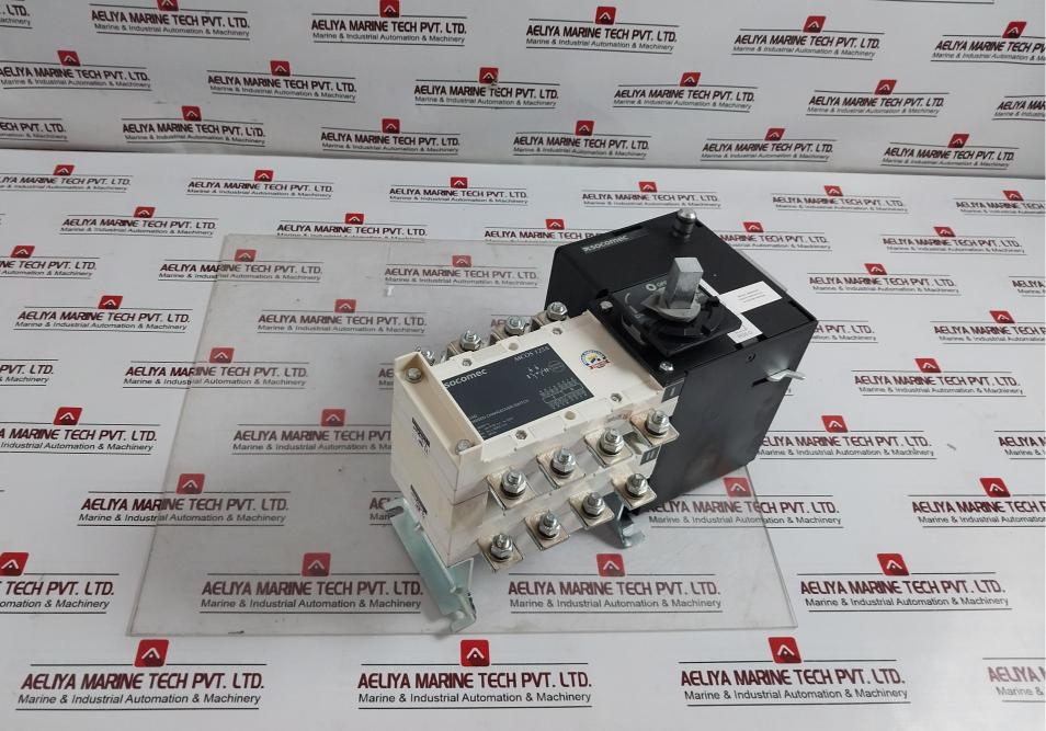 Socomec Mcos 125A Remotely Operated Transfer Switch Motor 230V Ac