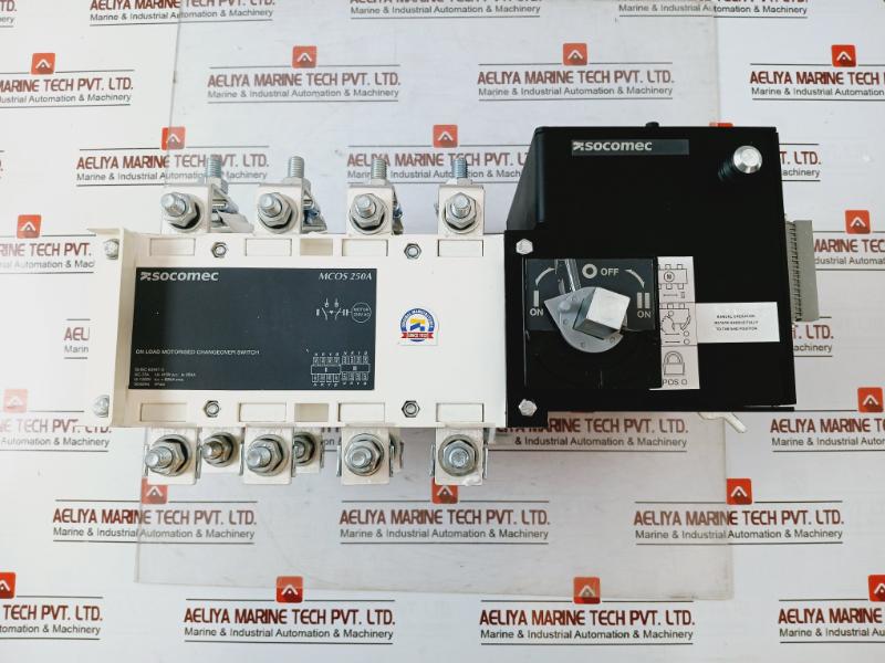 Socomec Mcos 250A Motorized Changeover Switch 415V Ac