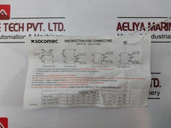 Socomec Mcos 320A Motorized Changeover Switch (Bcs) 4-pole 415V 80Ka