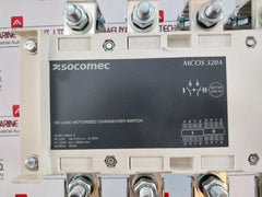 Socomec Mcos 320A Motorized Changeover Switch (Bcs) 4-pole 415V 80Ka