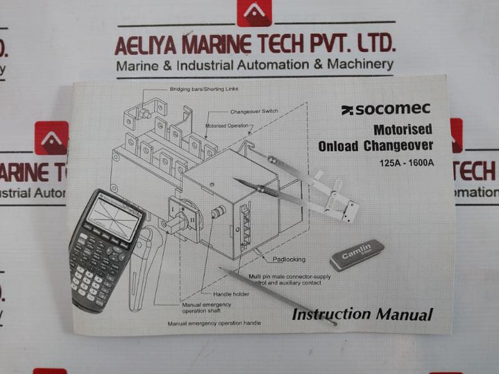 Socomec Mcos 400A Bypass Changeover Switch Ac-23A Gmc04004Poi 50/60Hz 4 Pole