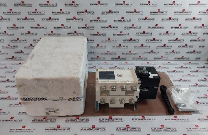 Socomec Mcos 400A 4 Pole Bypass Changeover Switch, 63A-3150A