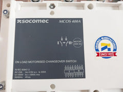 Socomec Mcos 400A 4 Pole Bypass Changeover Switch, 63A-3150A