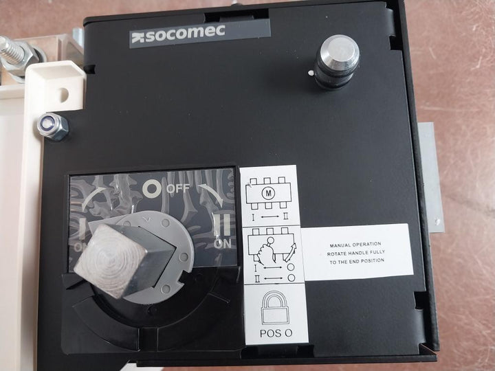 Socomec Mcos 400A 4 Pole Bypass Changeover Switch, 63A-3150A