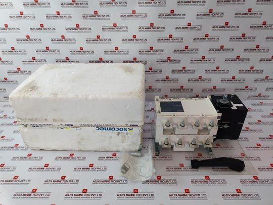 Socomec Mcos 630A 4-pole On Load Motorised Changeover Switch, Gmc06304Poi
