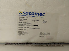 Socomec Mcos 630A 4-pole On Load Motorised Changeover Switch, Gmc06304Poi