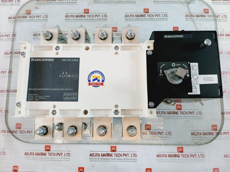 Socomec Mcos 630A On Load Motorised Changeover Switch 63A-3150A