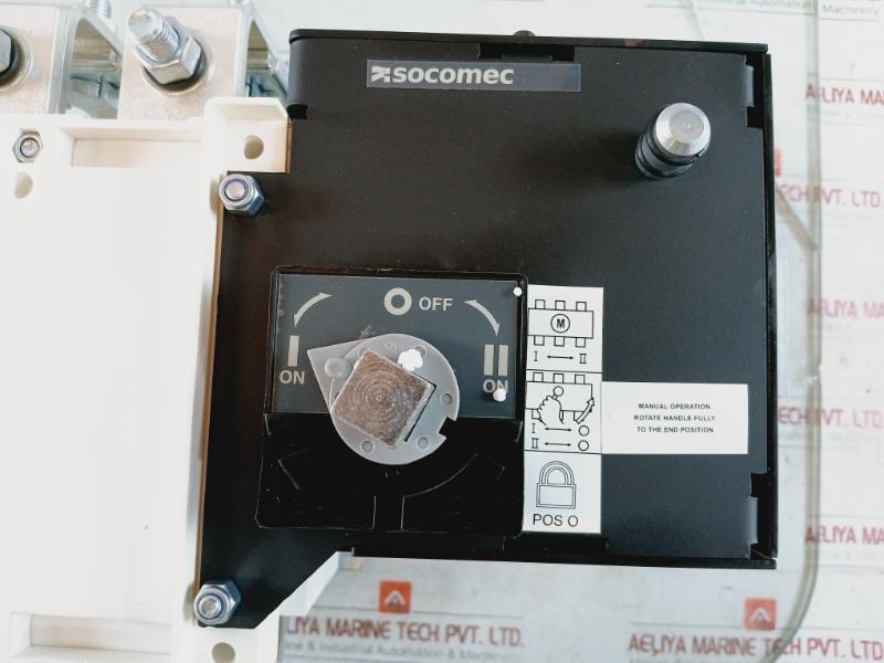 Socomec Mcos 630A On Load Motorised Changeover Switch 230V Ac