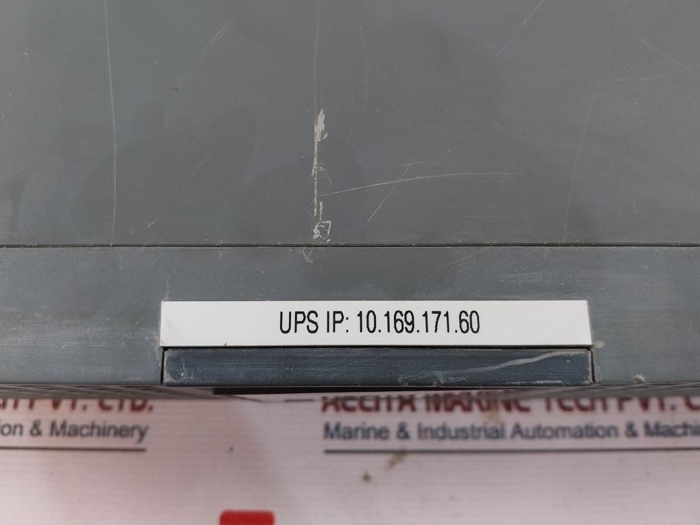 Socomec NRT2-U7000 Output 5400W Single Phase Power Solution Rev: 09