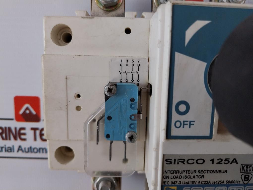 Socomec Sirco 125A Isolator Switch 415V Ac23A