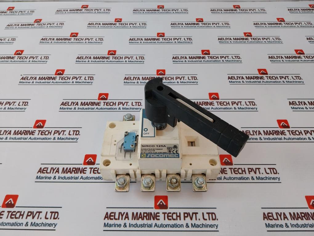 Socomec Sirco 125A Isolator Switch 415V Ac23A