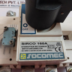 Socomec Sirco 160A Switch Disconnector 415V