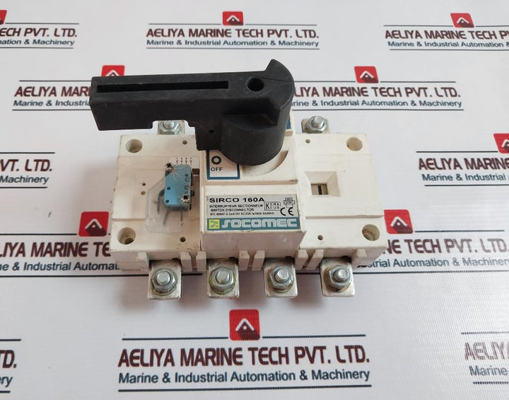 Socomec Sirco 160A Switch Disconnector 415V Iec 60947-3