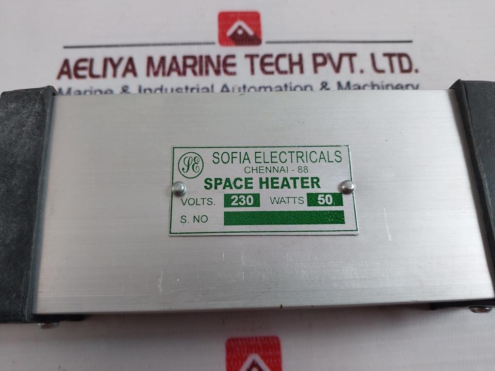 SOFIA ELECTRICALS VOLTS: 230 Space Heater