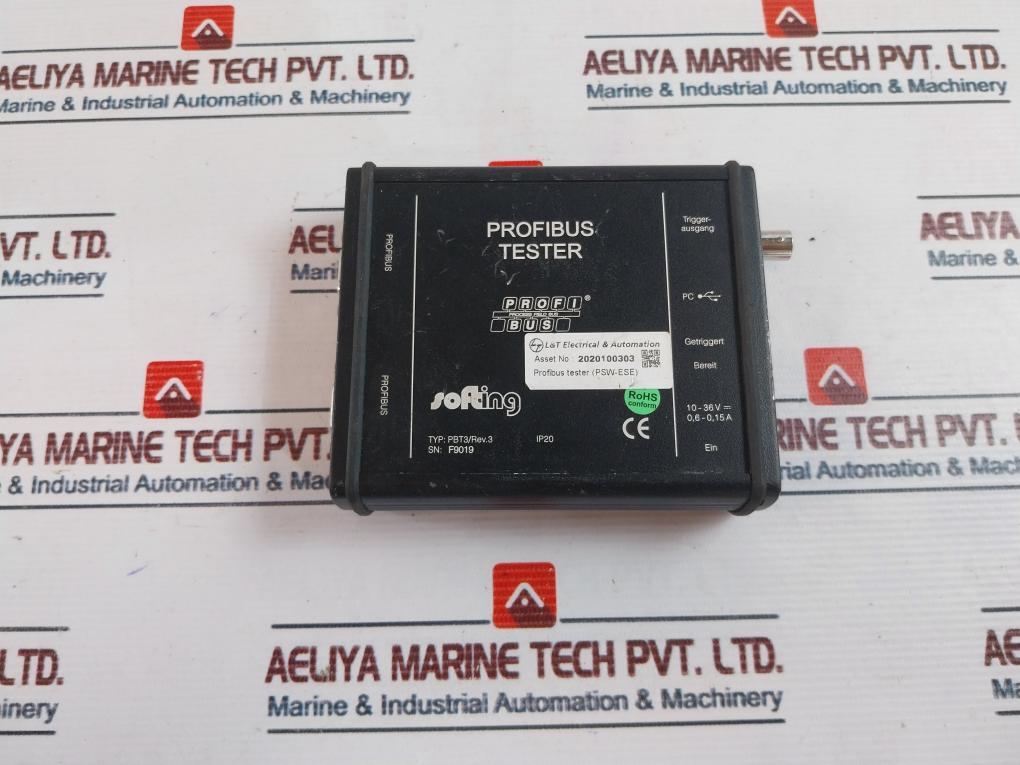 Softing Pbt3/Rev.3 Profibus Electrical Tester 10-36V