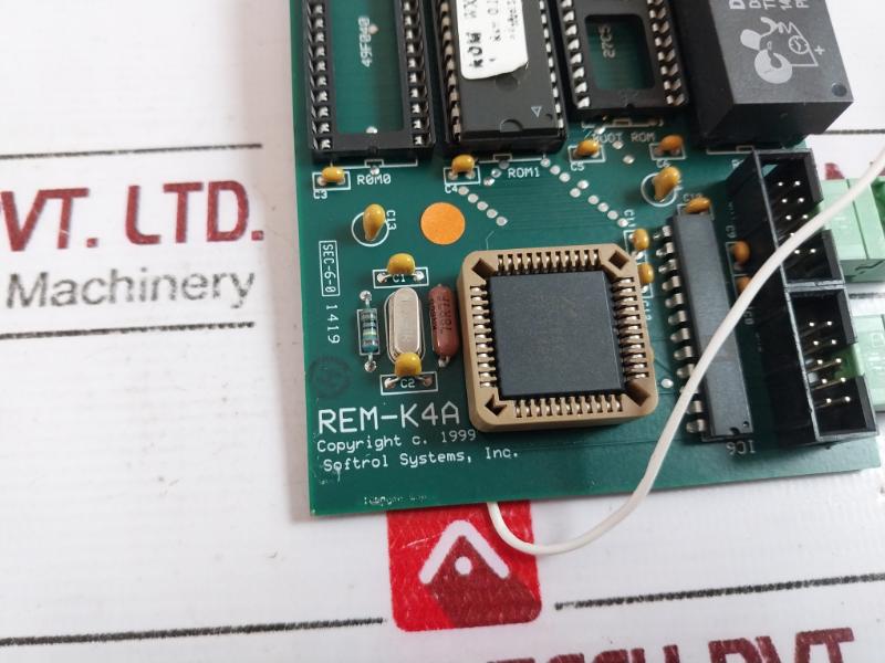 Softrol Systems E3-rem-k4A Processor Board 01303246