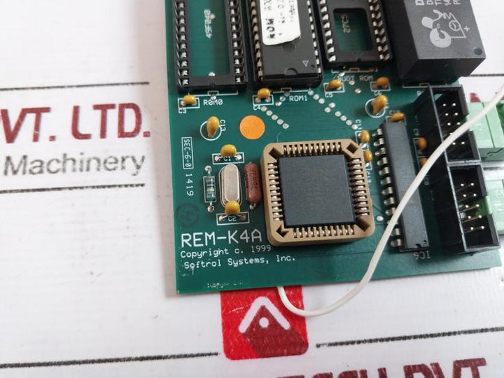 Softrol Systems E3-rem-k4A Processor Board 01303246