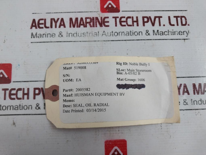 SOG 2005582 OIl Radial Seal Ring 105 130 13