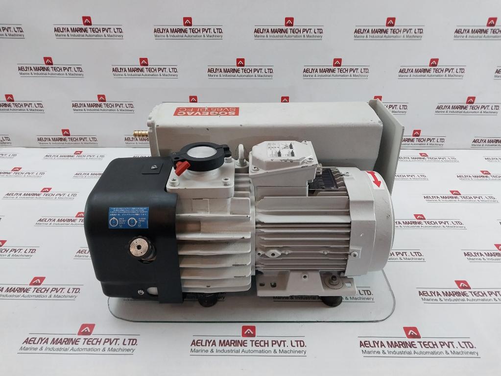 Sogevac Sv65 Bi Fc Oil Sealed Rotary Vane Pump 1000 Mbar 200-240V 1.5 Kw 14 Ac