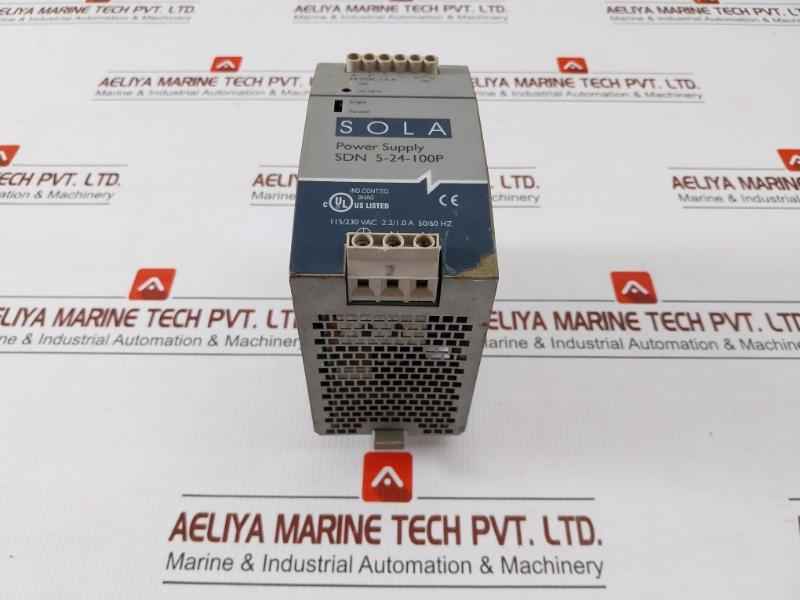 Sola/Hevi-duty Power Supply 115/230 Vac Part N0: Sdn 5-24-100P