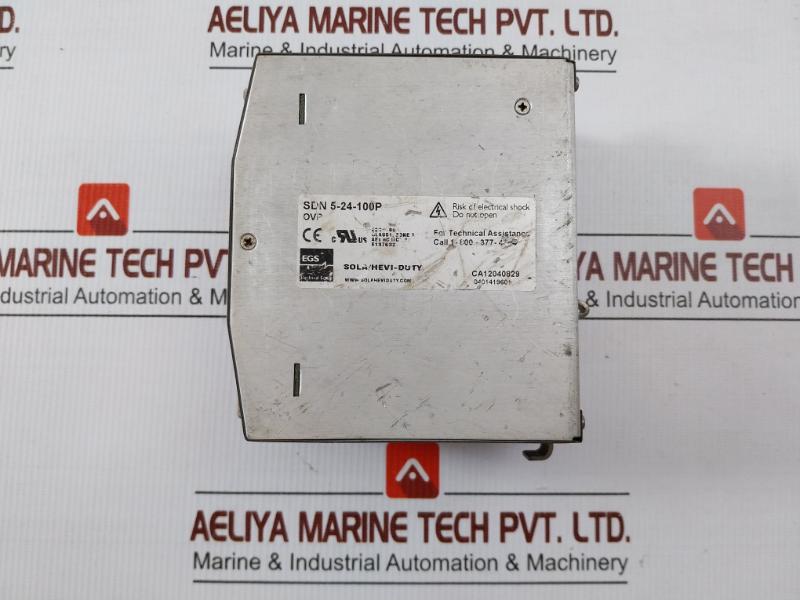 Sola/Hevi-duty Power Supply 115/230 Vac Part N0: Sdn 5-24-100P