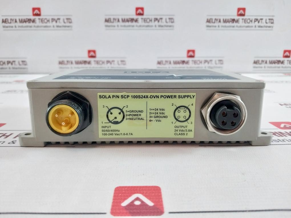 Sola Scp 100S24X-dvn Power Supply Demko 06 Atex 0521715U -40°C Tam +60°C