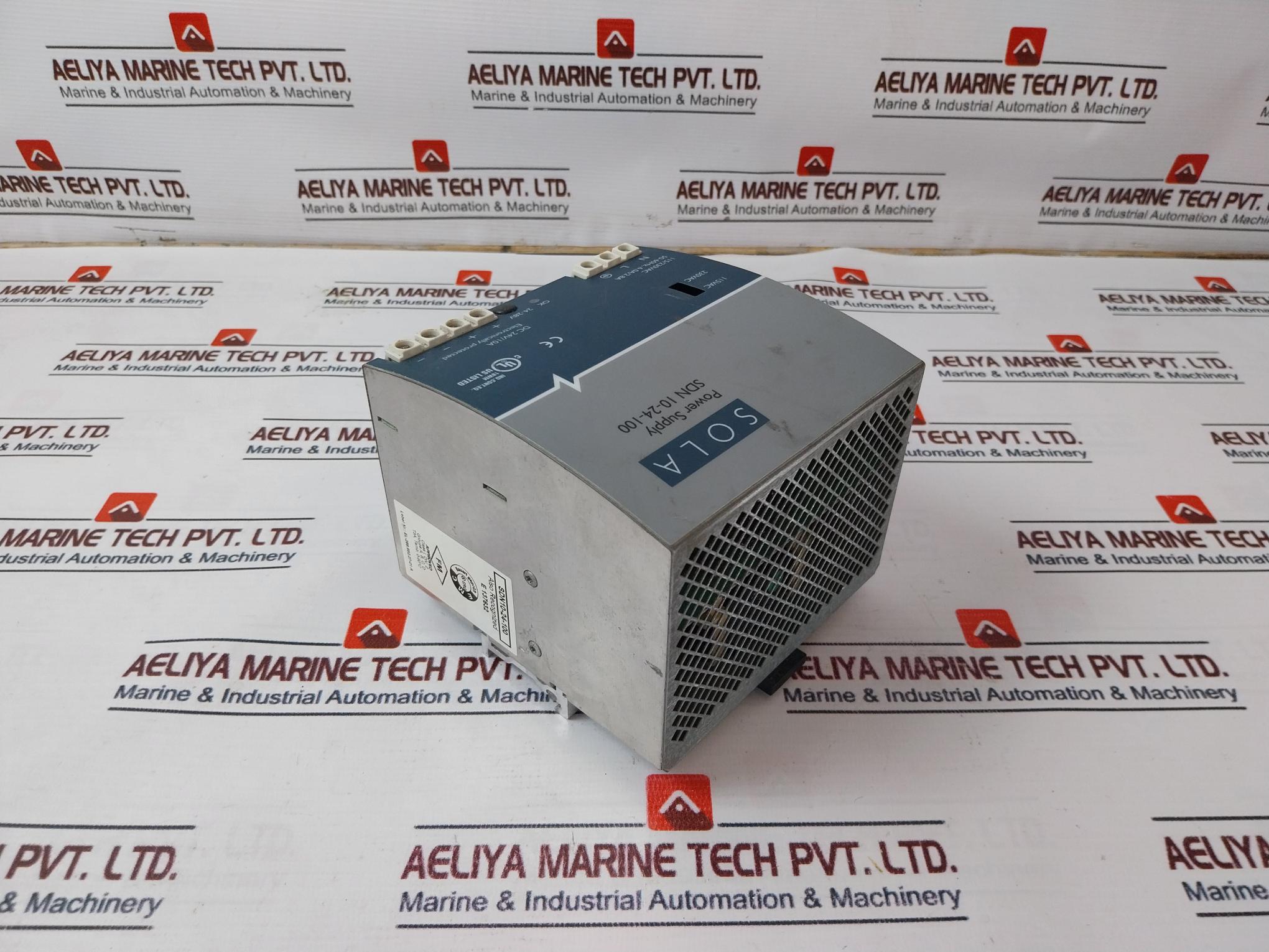 Sola SDN 10-24-100 Power Supply 115/230Vac 50/60Hz