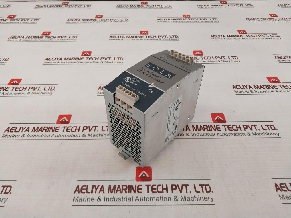 Sola Sdn 4-24-100Lp Power Supply Unit E137632 115/230 Vac 2.1A/1A 50/60Hz