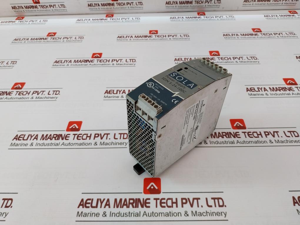 Sola Sdn 5-24-100C Din Rail Power Supply 24Vdc/5A -25C Ta 60C