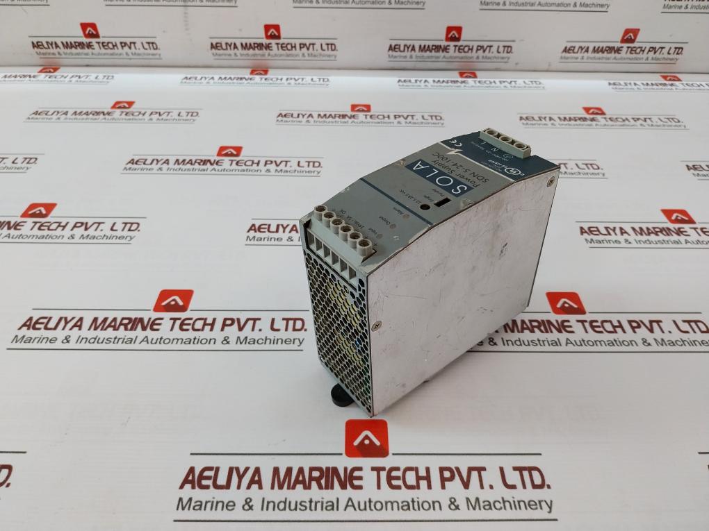 Sola Sdn 5-24-100C Din Rail Power Supply 24Vdc/5A -25C Ta 60C
