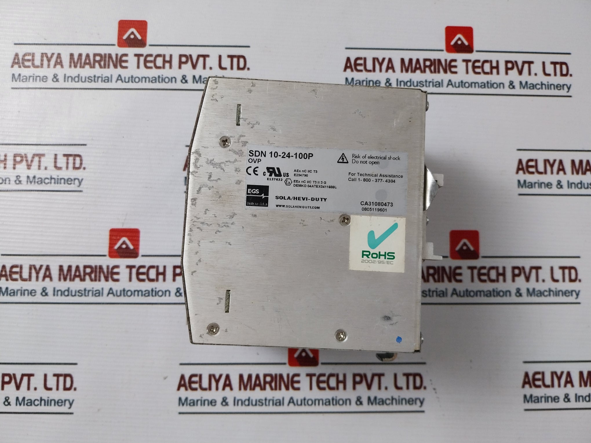 Sola Sdn 10-24-100P Power Supply 24Vdc/10A Ovp