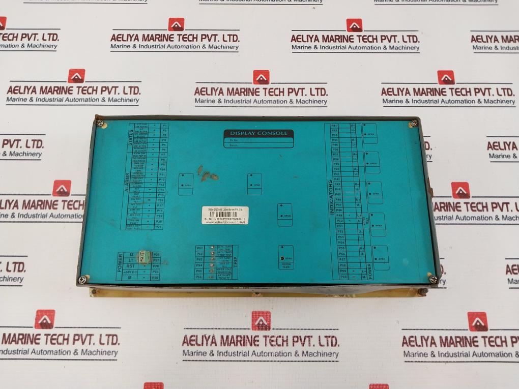 Solar Biotronic Laboratories Display Console 24V DC