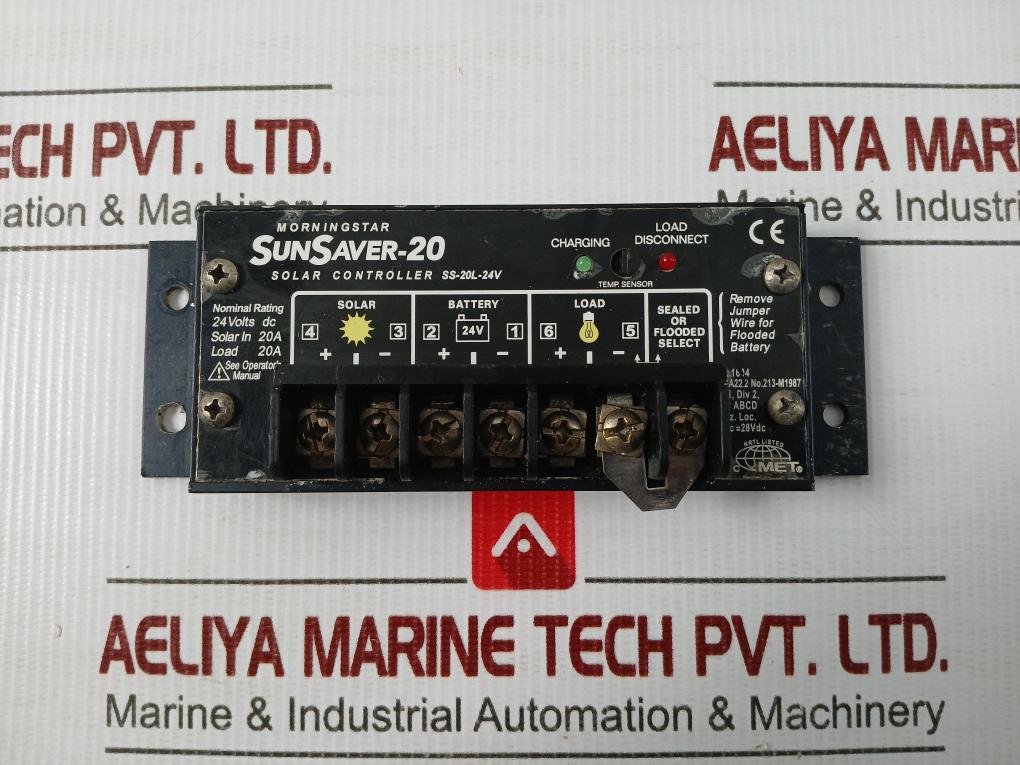 Solar Controller Ss-20L-24V Morningstar 28Vdc 20A