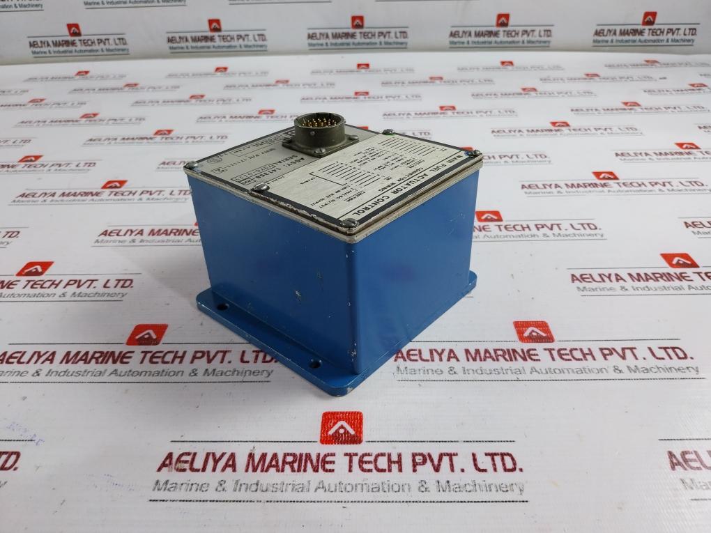 Solar Turbine 141358-200 Engine Speed Monitor Fuel Actuator Control 28vdc,4-20ma