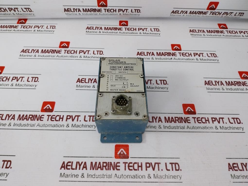 Solar Turbines 946735C92 Constant Ampere Throttle Control 28V Dc