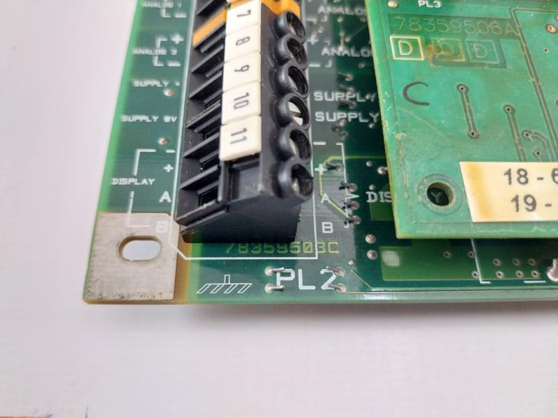 Solartron 78350503C Printed Circuit Board 78359506A