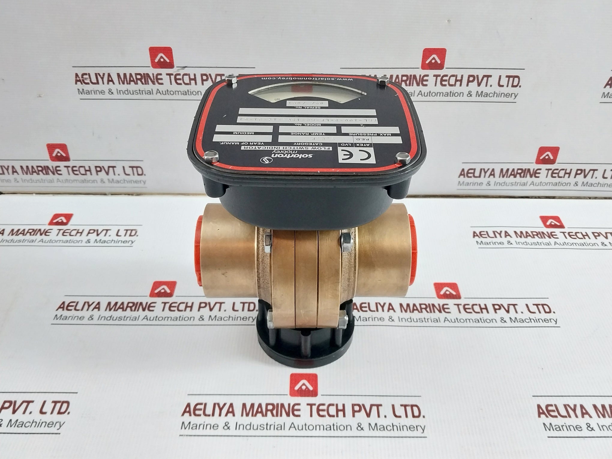 Solartron Mobrey Fml-100-b-lp-me-15Cs-12-s1-d1 Flow Switch Indicator