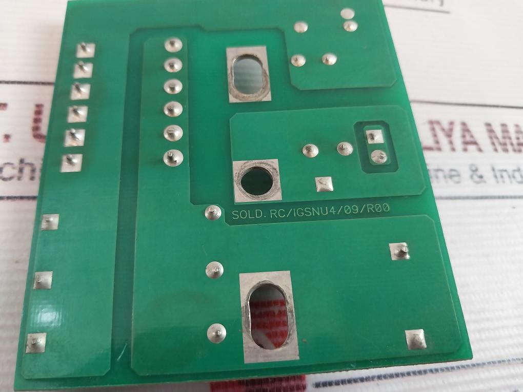 SOLD.RC/IGSNU4/09/R00 Printed Circuit Board